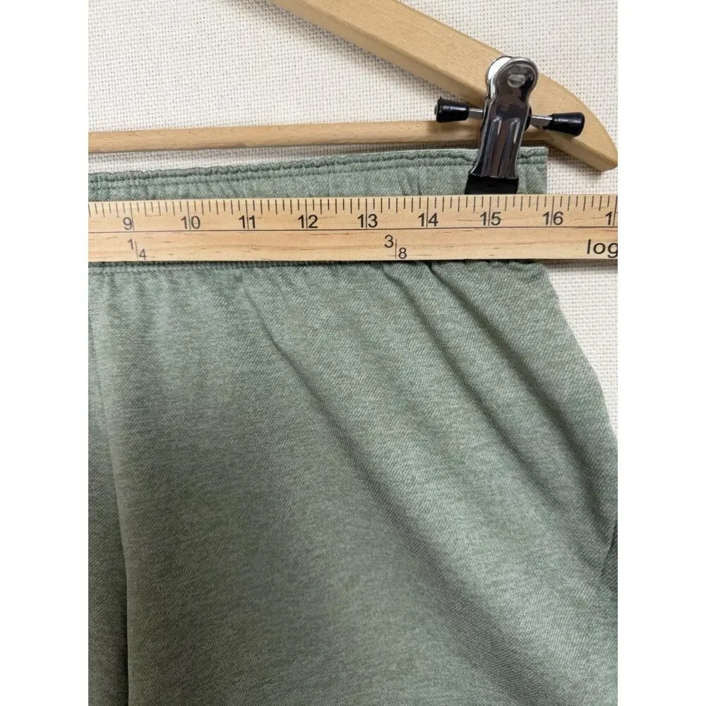 Nike Women's Dri Fit Training Shorts Size M Green, Unlined 5